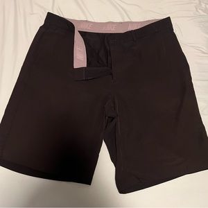 Used Nike Golf Shorts Black size 38